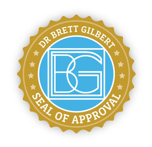 Dr. Brett Gilbert Seal of Approval