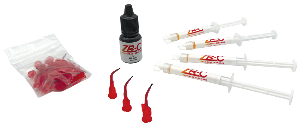 Figure 1. ZR-C comes in a syringe or bottle for easy dispensing.