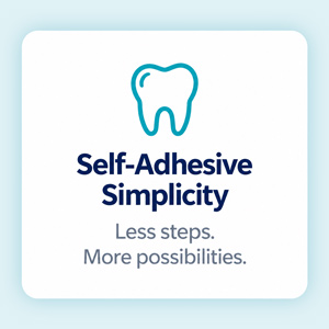 Self-Adhesive Simplicity - Less Steps, More Possibilities